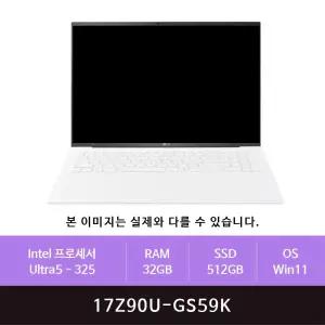 LG 그램 프로17 17Z90U-GS59K 512GB교체(zoaa)