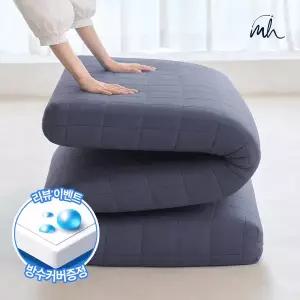 [몽스홈]국내생산 푹신한 7존 매트리스 3단 원룸 수면매트 자취 바닥침대 토퍼 원룸 8cm MS