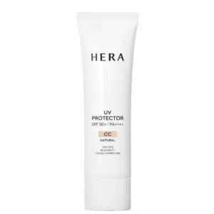 헤라 톤업 선크림 UV 프로텍터 CC 크림 내츄럴 50ml