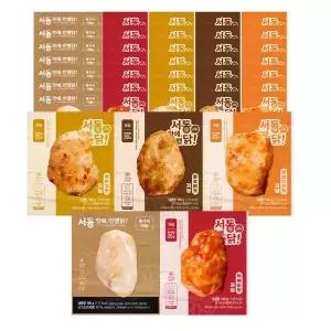 서동 맛에 반했닭 닭가슴살 5종 20팩 (통구이마늘4 + 유린기4 + 떡볶이4 + 양념치킨4 + 왕갈비4 / 총 20팩)