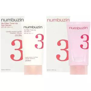 넘버즈인 3번 도자기결 톤업베이지 선크림 50ml 순한 톤업선크림