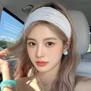 여성 레이스 와이드 밴딩 헤어밴드-WFOONIN