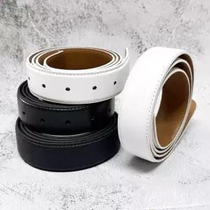 [mb0Bg3_66]교체용 소가죽 벨트끈 허리띠 폭33mm