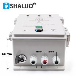 10KW 발전기 ATS 제어 박스 자동 시작 정지 컨트롤러 모듈 단상 220V 6홀 가솔린 엔진 디젤