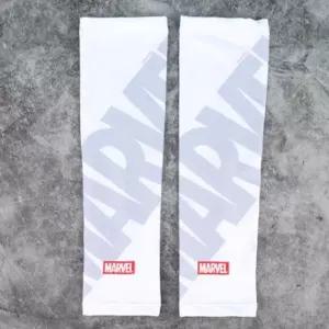 마블 어린이 쿨토시 화이트여름용 자전거 등산용 작업용 자외선차단 팔토시 UV팔 키즈