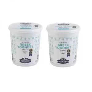 코우카키스 무지방 그릭 요거트 1kg x 2 {QHJ}