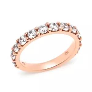 [비앤비골드] 14K 베이직 스톤링 3.0mm 테니스 반지 NPR29476
