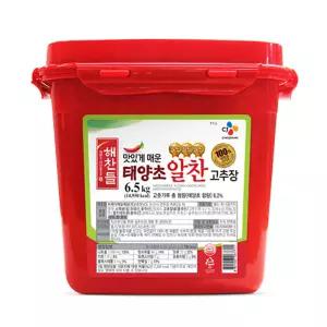 [가공식품센터(무)]CJ 해찬들 알찬 고추장 6.5kg