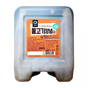 [가공식품센터(무)]청정원 불고기진양념 10kg