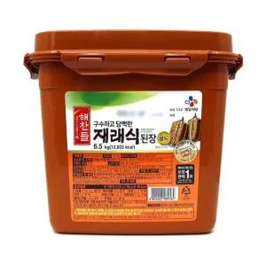 [가공식품센터(무)]CJ 해찬들 재래식된장 6.5kg