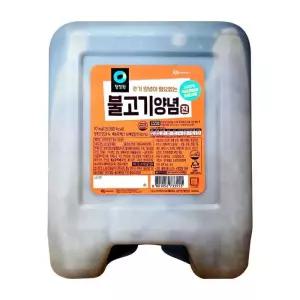 [가공식품센터(무)]청정원 불고기진양념 10kg