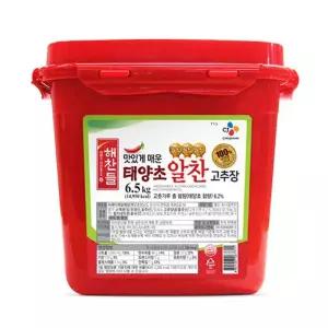 [가공식품센터(무)]CJ 해찬들 알찬 고추장 6.5kg