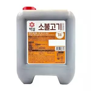 [가공식품센터(무)]CJ 백설 소불고기양념 10kg