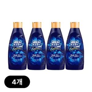 초고농축피죤 시그니처 아이스플라워 1L, 4개