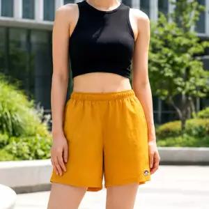 제니유 여성용 여름 초경량 쿨 아이스 밴딩 패치 반바지