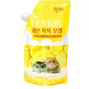 생활 햄쿡 프리미엄 햄스터 목욕모래 햄스터간식 레몬 햄스터먹이 햄스터밥 수앤서B3