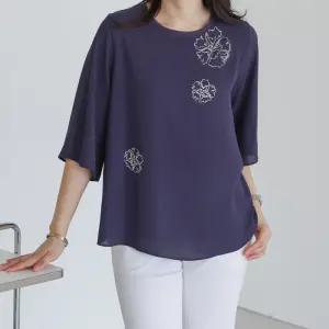 엄마옷 조이마담 T51904 쿨 플라워 나염 티셔츠 중년여성의류