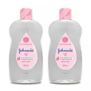 존슨즈 베이비 레귤러 오일 500ml X 2개