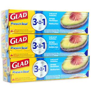 GLAD 글래드 프레스앤씰랩/43.4 X 30cm X 3개 매직랩 호일