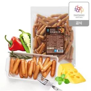 청정원 리치부어스트1.5kg 오리지널 할라피뇨 치즈 오레가노택1