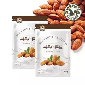 산과들에 25년산 햇 당일볶음아몬드500g, 2봉 출고당일생산
