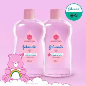 [존슨즈베이비/공식] 베이비 오일 500ml x2 외 유아바디케어 모음전(로션,워시,오일 외)