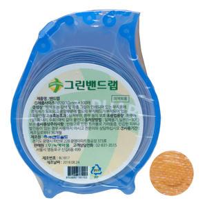 밴드골드 그린밴드랩 주사용드(지혈밴드) 20mm 100매
