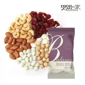 맛있는家 [산과들에] 원데이발란스퍼플 100낱봉 하루견과 견과류