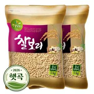 [현대농산]2026년 햇곡 국산 찰보리 10kg (5kgx2봉)