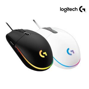 로지텍코리아 정품 벌크 G102 2세대 LIGHTSYNC PC방에디션 유선마우스 8000DPI