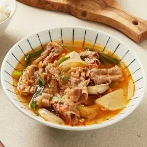 맛있는家 우삼겹된장찌개 2인분 밀키트