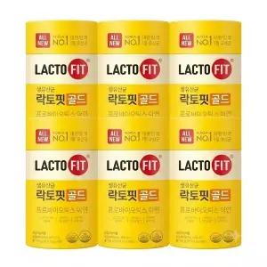 [대구백화점] [락토핏]생유산균 골드 6통 종근당건강 리뉴얼(온가족유산균 락토핏)
