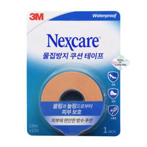 3M 넥스케어 물집방지 쿠션테이프 1개 방수 피부보호 골프 테니스