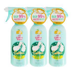 엘지 온더바디 풋샴푸 발을 씻자 레몬민트 385ml 3개 발냄새