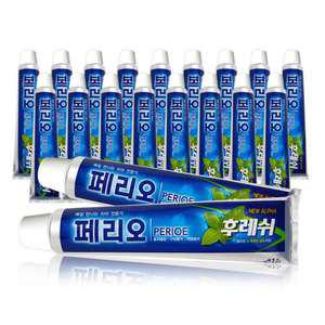 페리오 뉴후레쉬 치약 150g x 20개 벌크 알치약 대용량