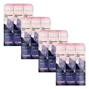 2080 퓨어치약 핑크 마일드민트향 120g X 12개