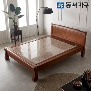 [동서가구]명가돌 모던 편백나무 인볼브 홍맥반석 퀸 Q 돌침대 DF641787
