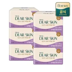 디어스킨  생리대 슈퍼롱 팬티라이너 30P x 6팩