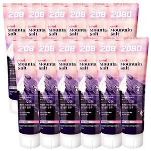 2080 히말라야 퓨어마운틴 핑크 솔트 소금 치약 120g 12개