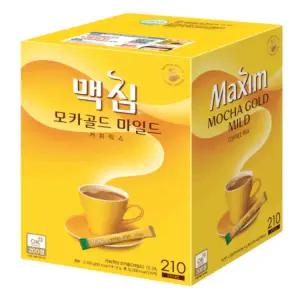 [Qubridge]맥심 모카골드 마일드 커피믹스 210T