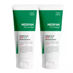 메디팜 아크네 시카 클렌징폼 220ml x 2개 여드름성 피부 완화 문제성 피부케어
