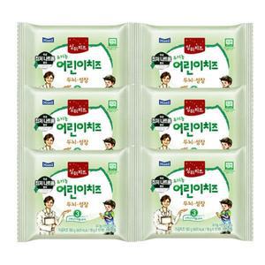 매일유업 유기농 상하치즈 3단계 어린이치즈 60매