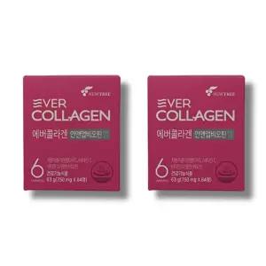 뉴트리 에버콜라겐 인앤업비오틴 업750mg 84정x2박스