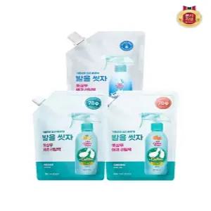[온더바디]온더바디 코튼풋 발을씻자 풋샴푸 리필 500ml x 3개 (레몬자몽쿨링 중 택1)
