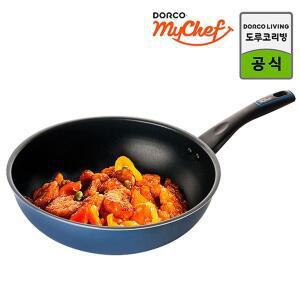 [도루코] 마이셰프 퓨어 라이트 애쉬블루 IH 궁중팬 30cm[32605971]