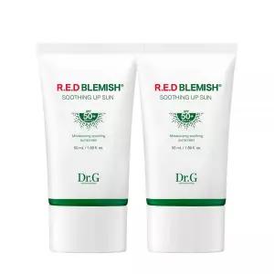 1+1 닥터지 레드 블레미쉬 수딩 업 선 50mL 진정 수분 선크림