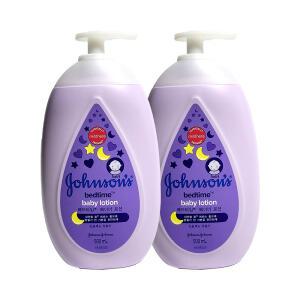존슨즈 베드타임 베이비로션 500ml x2개