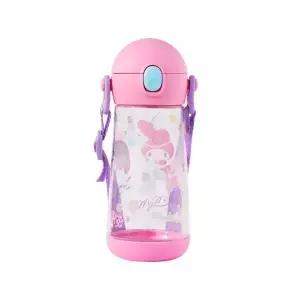 릴팡 산리오캐릭터즈 마이멜로디 더보틀 원터치 어깨끈 트라이탄 물통 470ml 핑크