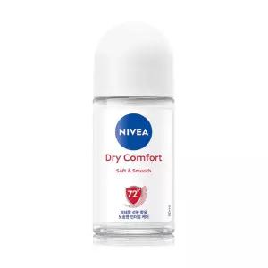 니베아 데오드란트 롤온 드라이 컴포트 50ml X 1개 임박특가 / 땀 냄새 억제 은은한 바디 향수 데오도란트