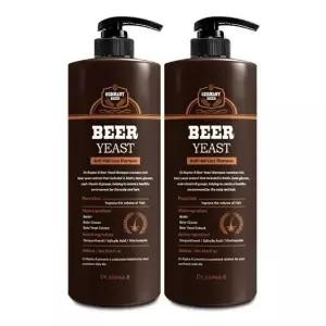 닥터라파알 독일산 맥주효모 샴푸 1L x 2 비오틴 모발 볼륨 개선